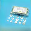 304 Stainless Steel Washer/Gasket Set, M3-M12, 15 Sizes