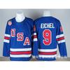 NHL Hockey Jersey USA Team Canada National Ice Uniform Cotton Sport Shirt Men