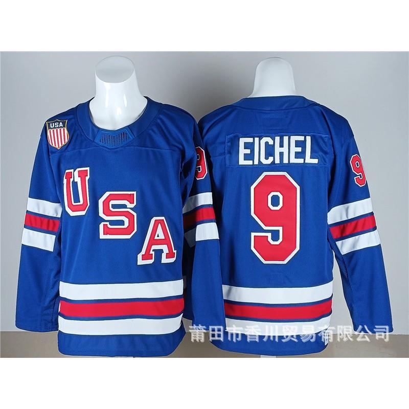 NHL Hockey Jersey USA Team Canada National Ice Uniform Cotton Sport Shirt Men
