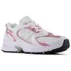 New Balance 530 Pink Sugar Herren-Sneakers Weiß Metallic-Rose MR530PK