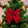 Red Green Christmas Bowknot Handcrafted Christmas Tree Decorations  Christmas Gift