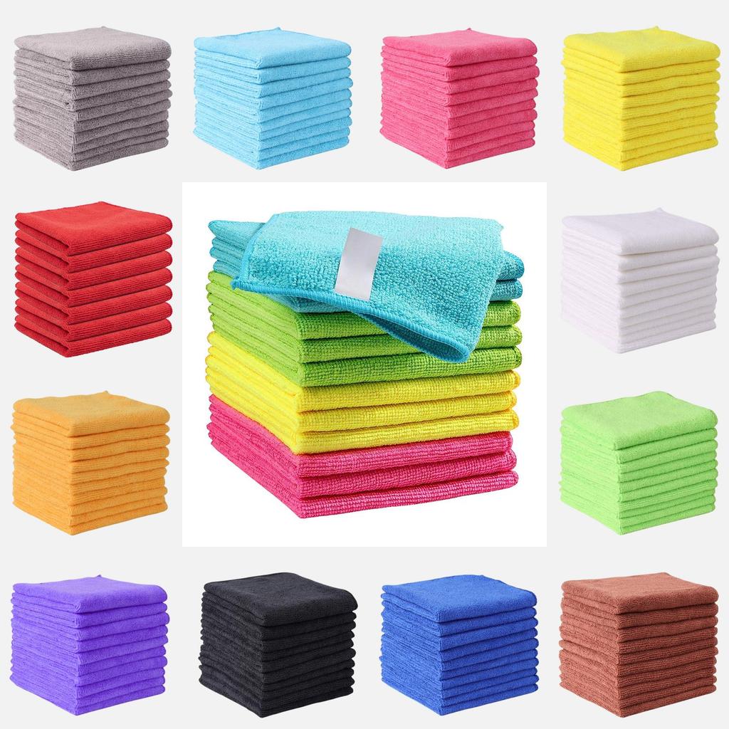 Cloth Microfiber Cleaning With Soft Texture For Home Office Kitchen Tool Clean