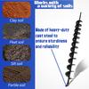 2 x 24 Inch Surface Auger Drill Bit for Planting Garden Auger Drill String or Umbrella Hole Excavator Suitable for 3/8 Inch