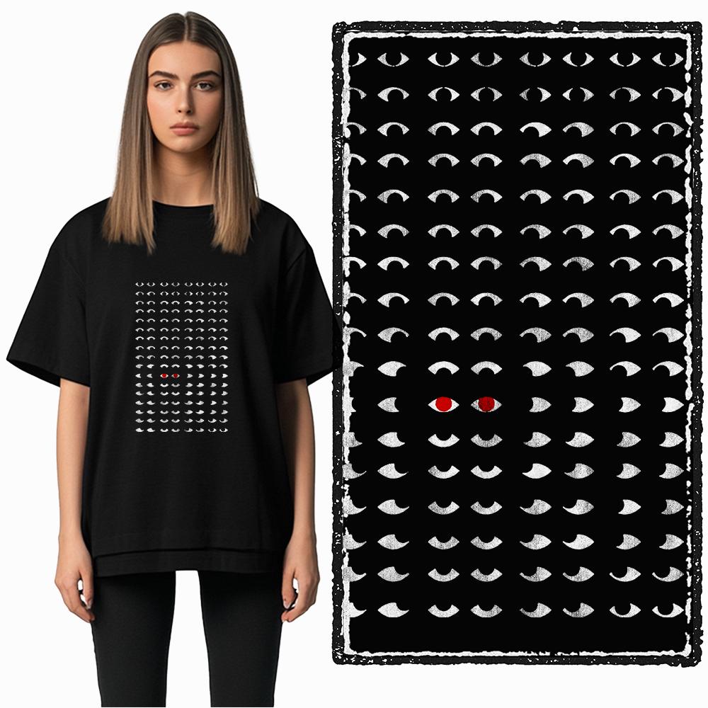 Coolmind DB 100% Baumwolle Katzenprint Exklusiver Grafik Damen T-Shirt Cooles SCHWARZES Damen T-Shirt Übergröße T-Shirt für Damen T-Shirt