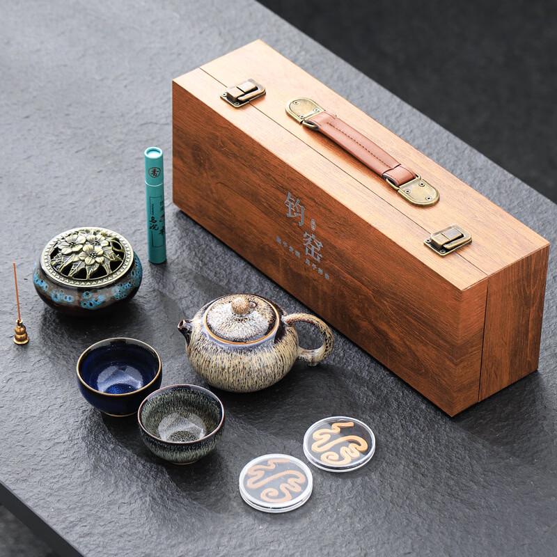 Chaxun Minimalist Ceramic Kung Fu Tea Set