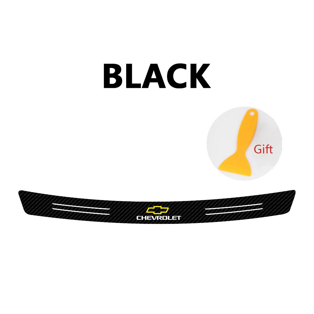 

1PCS Car Rear Bumper Trunk Anti-scratch Protector Sticker For Chevrolet Spark Silverado Trailblazer Cruze Captiva Lacetti Aveo 90x7cm