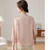 Hodo Women's Chinese Style Summer Chiffon Blouse