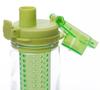 Infuse Fruit Infuser Water Bottle (Green), 750ml, BPA-Free, Includes Cooler Bag, Leak-Proof Lock, Perfect for Sports and Outdoor Activities, Detox