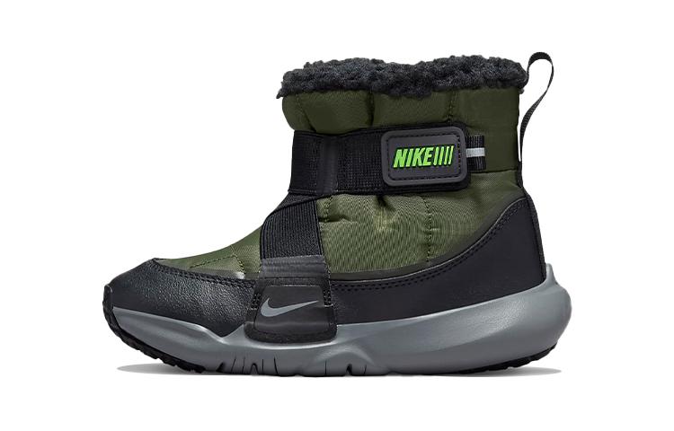 

Nike Flex Advance Boot Abrasion Resistant Waterproof Thermal Low Shaft Kids Boots Army Green DD0304-300 33.5