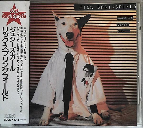 

CD RICK SPRINGFIELD - Working Class Dog B20D41016 RCA 1989 Japan Obi Rock