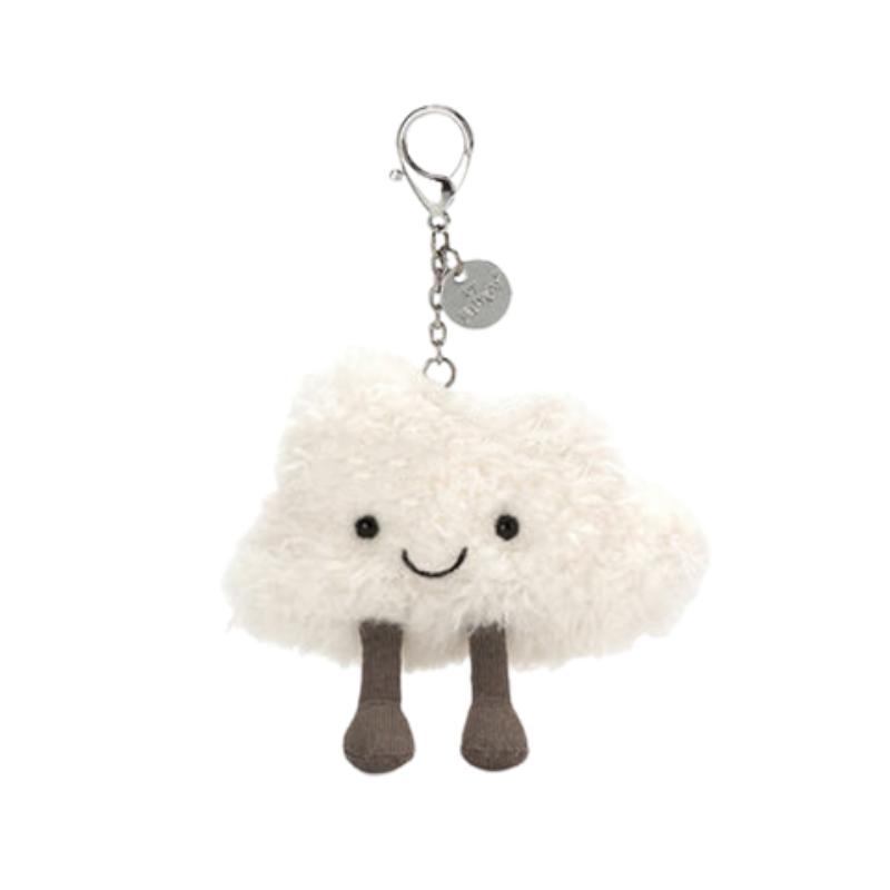 

JELLYCAT Серия Забавные Предметы Счастливое Маленькое Белое Облачко Белая Кукла-Компаньон Плюшевая Кукла 11 см Высота