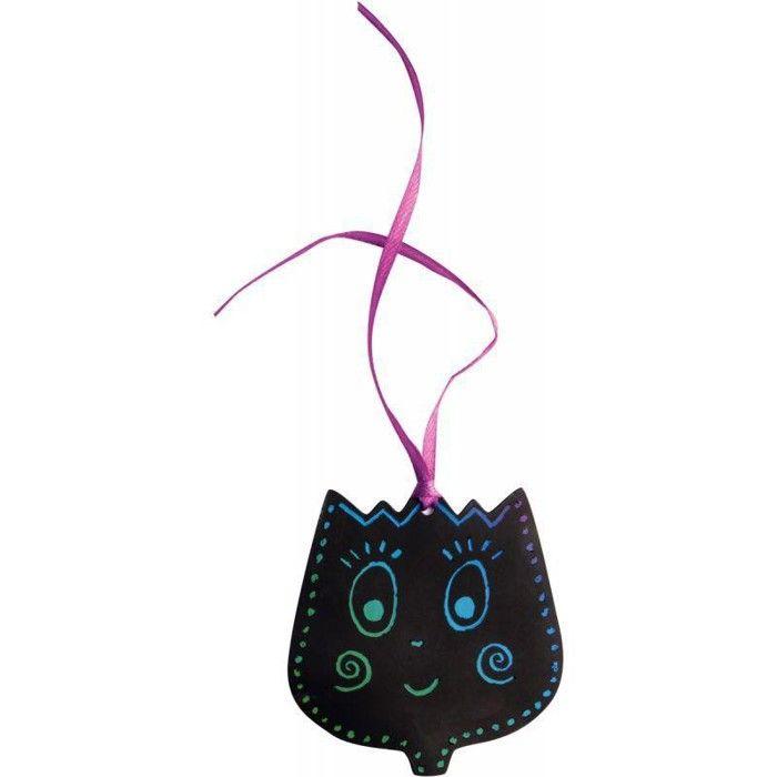 Fleurs à gratter 8 cm 6 pièces