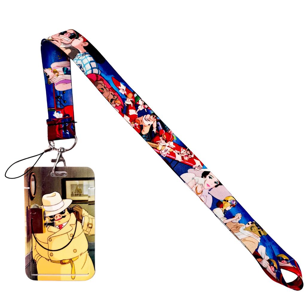 Anime Lanyard Japán Manga Nyakpánt Kulcshoz Személyi Iratokhoz Telefonpántok Kitűzőtartó Akasztókötél Kulcstartók Kiegészítők Ajándékok
