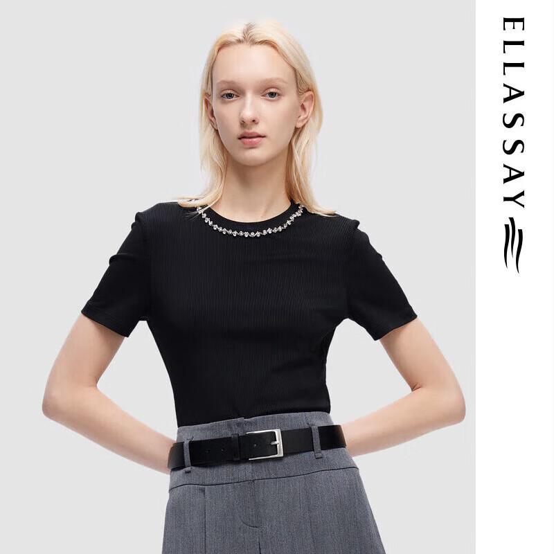 ELLASSAY Women's Commuter Round Neck T-shirt EWD352Z01000