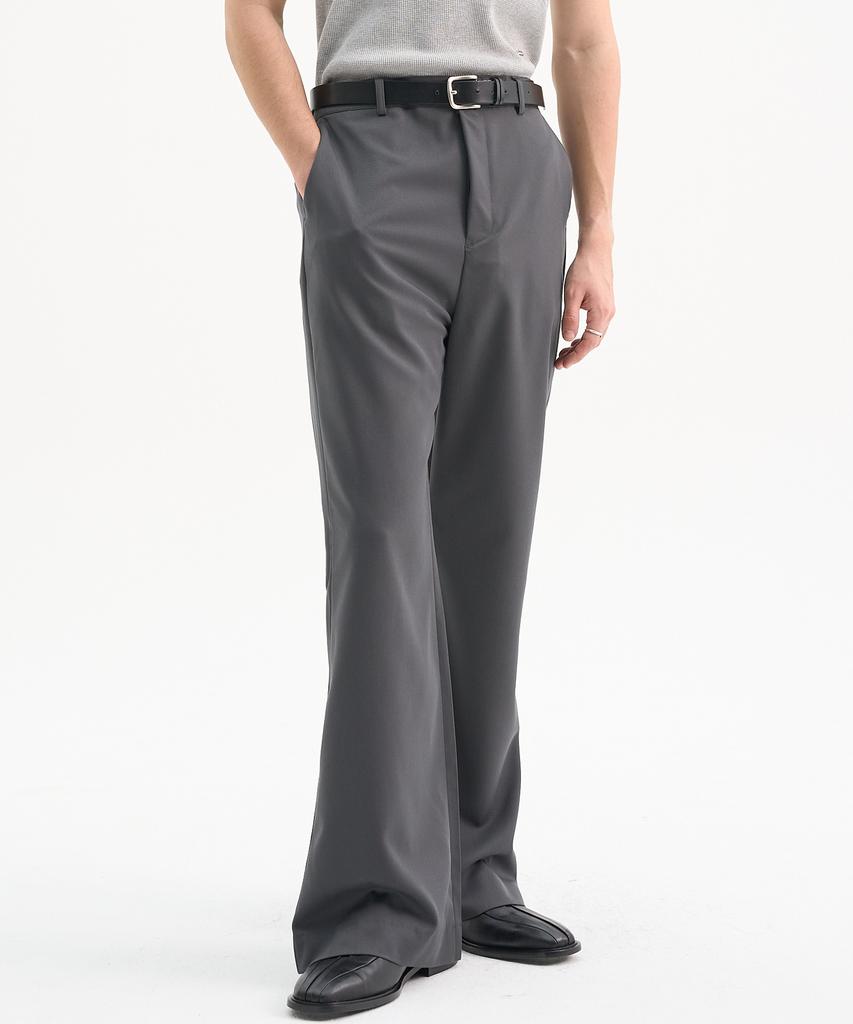 TRIP LE SENS Custom Mid Flare Slacks_Brown