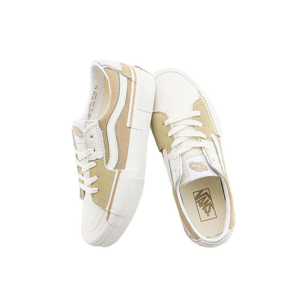 Vans Unisex Sk8-Low Reconstruct Beige Bianco VN0009QSCNI