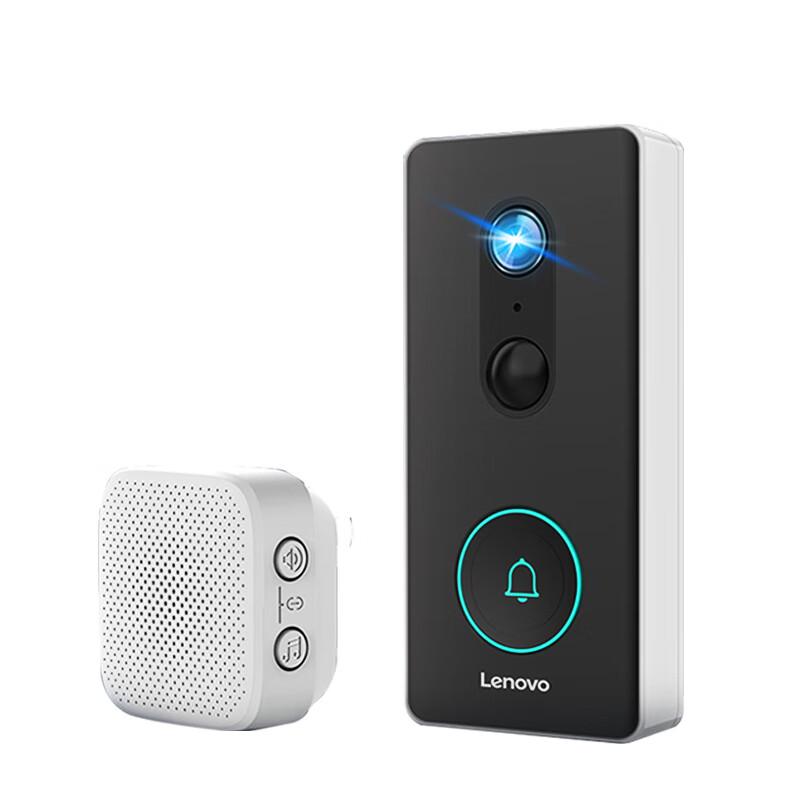 Lenovo 3MP Smart AI Wireless Video Doorbell (CN version)