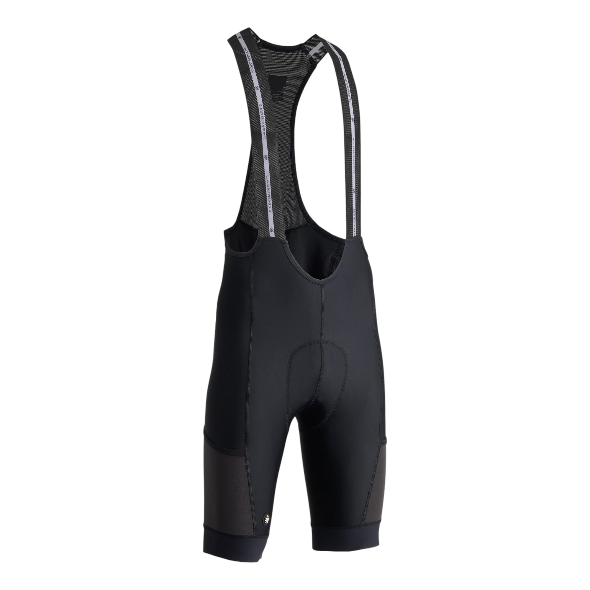 

Kapelmuur Crossover 2 Cycling Bib Shorts with Gold Size S Pad, Black, чёрный
