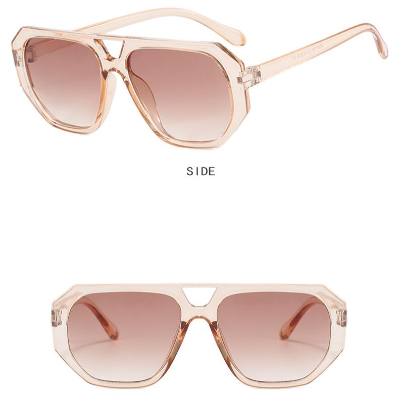 Women's sunglasses, personalized hip-hop street glasses, new fashionable driving beach sunscreen men's sunglasses