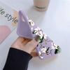 Flowers Soft silikonové pouzdro pro Samsung A55 A35 M35 S24 Xiaomi Redmi Note 13 Pro 13C 14 Poco C65 iPhone Huawei Honor 200 Realme Camera Shockproof Cover