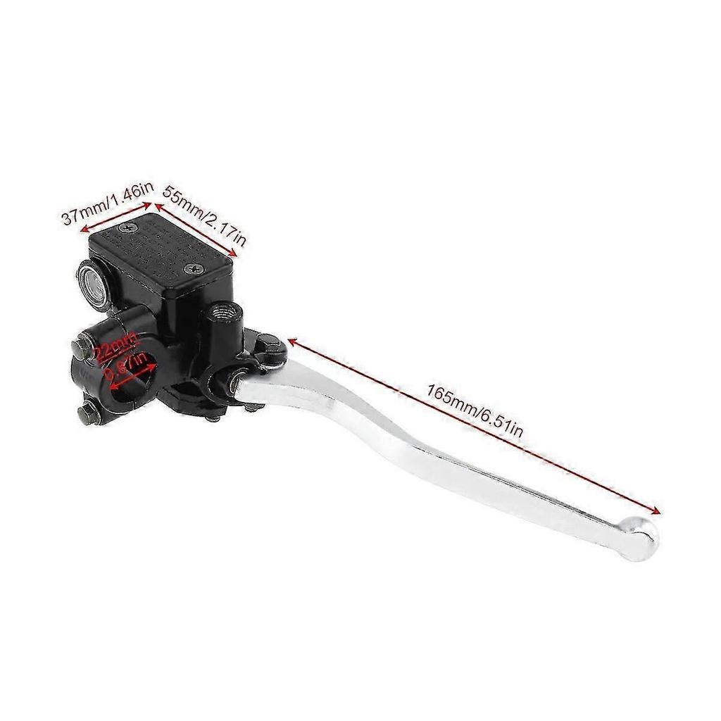 22MM M8/M10 Motocykl Horní Přední Brzda Spojka Hlavní Válec CNC Spojková Pumpa Nádržka Pumpa Páčka Levá Pravá pro Honda SuzukMotorové Vozidlo Brzda Ser