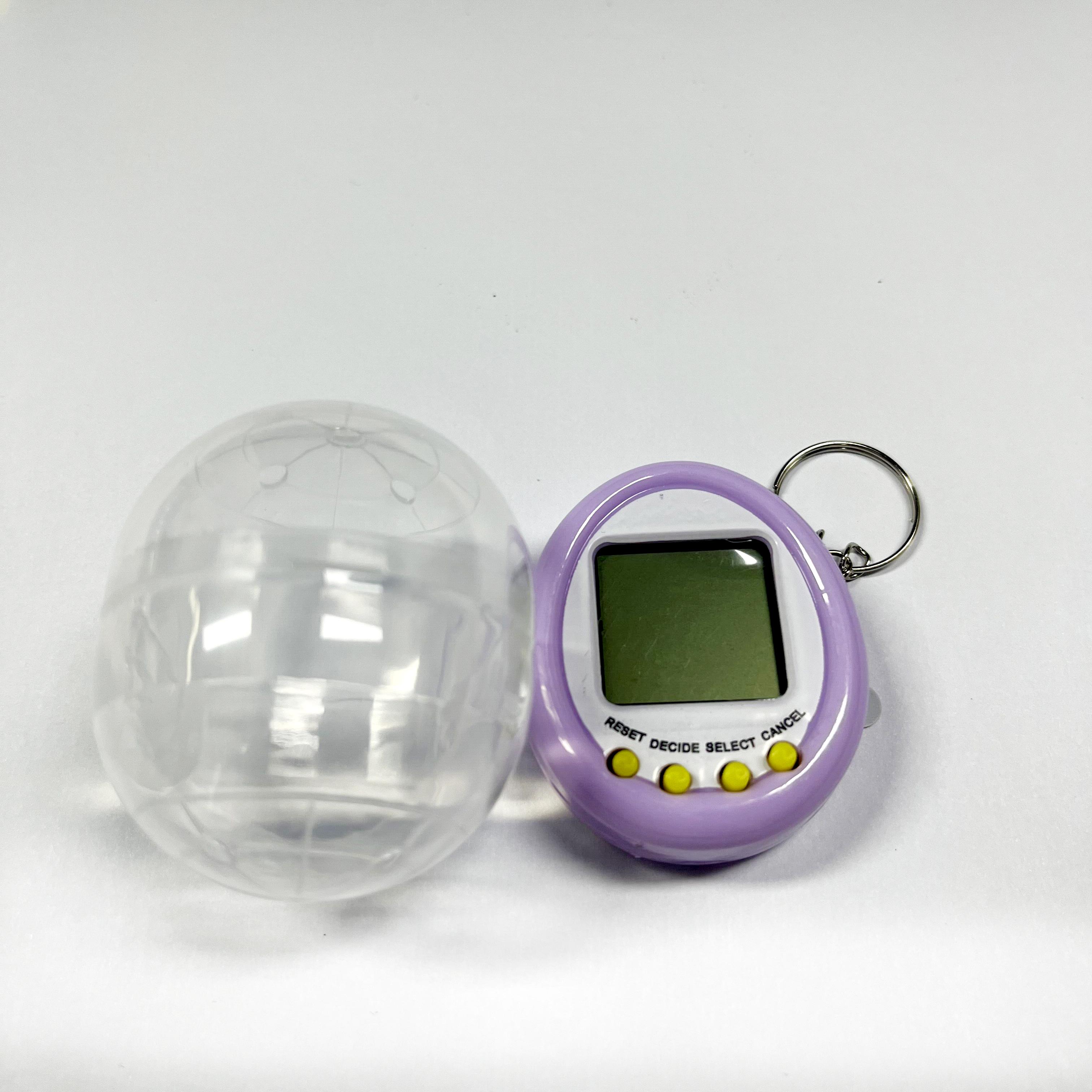 

1 шт., новинка, забавная, расслабляющая игрушка, тамагочи, электронные питомцы, сюрприз, яйцо, капсула, яйцо, шар, модель, куклы, игрушки для детей фиолетовый