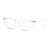 Full Frame Design Cat Eye Optical Frame Women's Transparent 20564827 VE3364U-Transparent Color 52