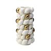 Ceramic Vase Gold Creative Fruit Shape Cartoon Lemon Carambola Ceramic Handicraft Flower Vase Home Decoration Accessories