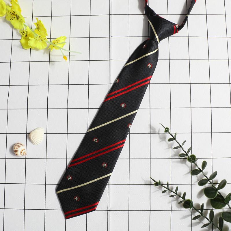 Jk Small Tie Female College Style Lazy Japanese Plaid Uniform Shirt Tie Student Ins Men'S And Women'S Short Styles Free Of Charge