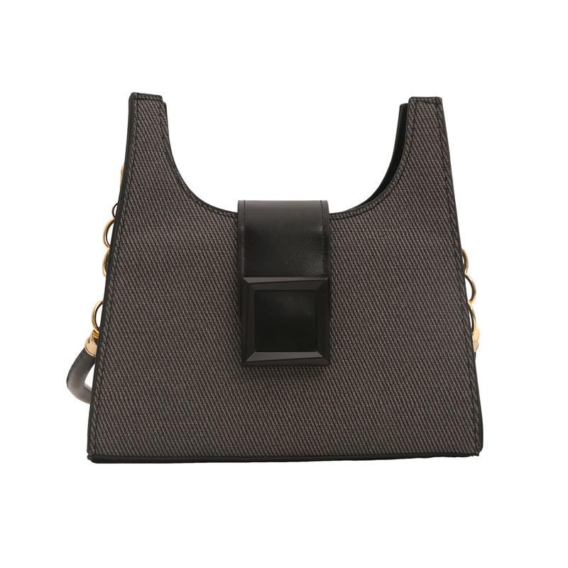 Elegant Urban Chic Small Pu Shoulder Bag For Women 2024 Summer Fashion