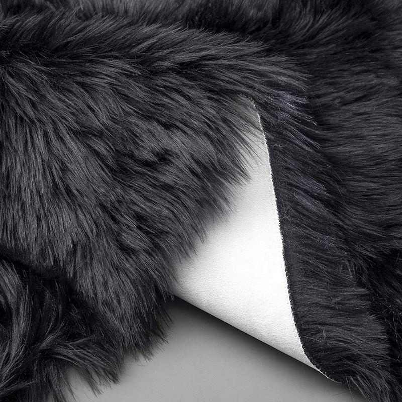 Künstliche Wolle Autositzkissen Winter Plüsch Autositz Umhang Universal Warme Autositzbezug Für Kia Lada Vesta Renault Skoda usw.