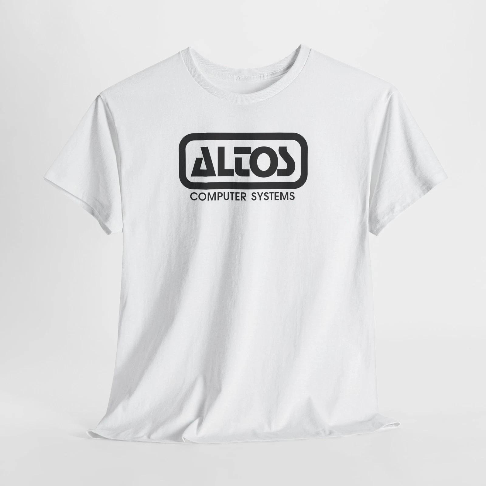 

Vintage Retro Computer Geek Altos Computer Systems Gildan Cotton Tee 2XL