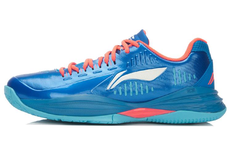 Баскетбольные кроссовки Li Ning Storm Cushioning Низкие Унисекс Синий Красный ABPJ039-8 45