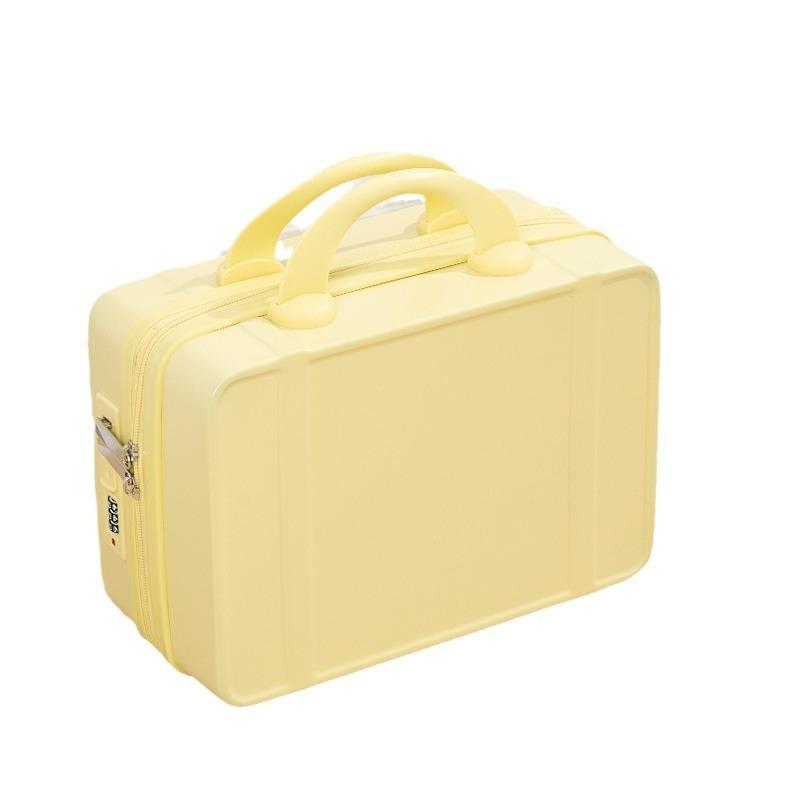 1Pc Small Suitcase, Mini Cosmetic Case, Small Case, Souvenir, Suitcase, Storage Bag, Password Box.
