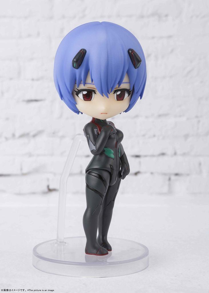 TAMASHII NATIONS Figuarts mini Evangelion Ayanami Rei approximately 90mm painted movable figure (tentative name) PVC&ABS