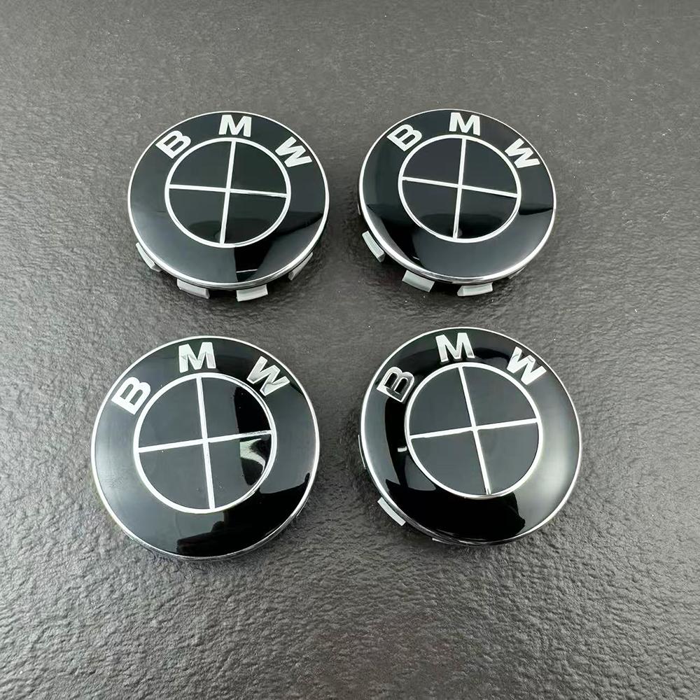 4PCS 56/68MM Car Wheel Center Hub Cap Emblem LOGO For BMW X1 3 X5 E70 E71 M3 F30 F20 F10 F11 G30 E36 E46 E53 E90 E91 E60 E61 E93