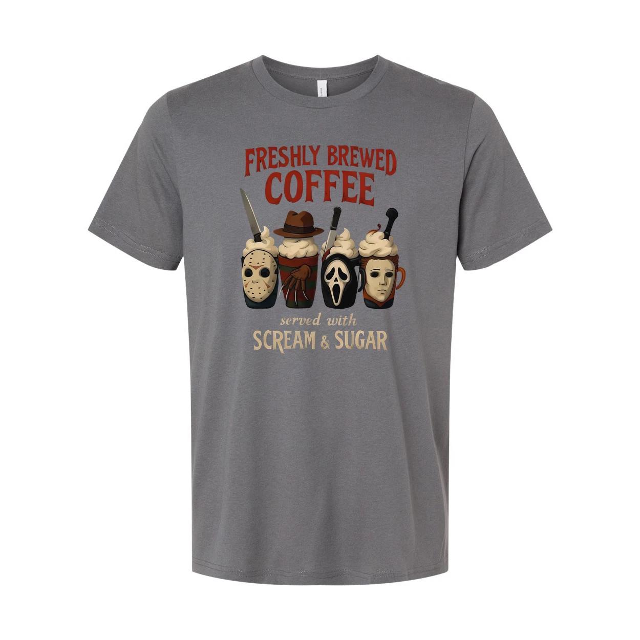 

Whimsical Horror Coffee Mugs Featuring Iconic Frights Tee S