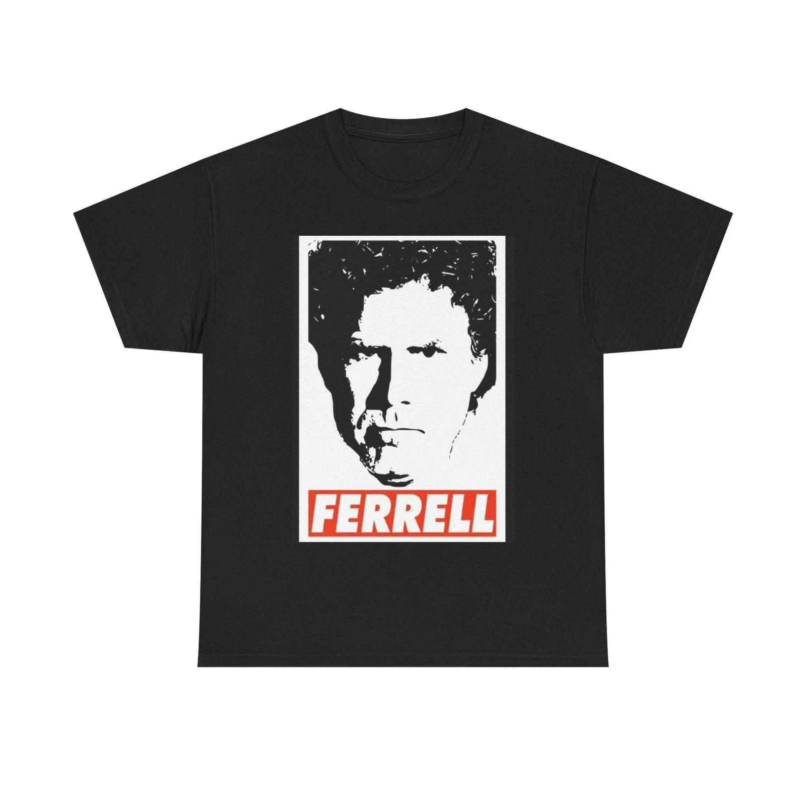 

Will Ferrel TShirt gillis StepBrothers anchorman Ron Burgandy Heavy Cotton Tee M