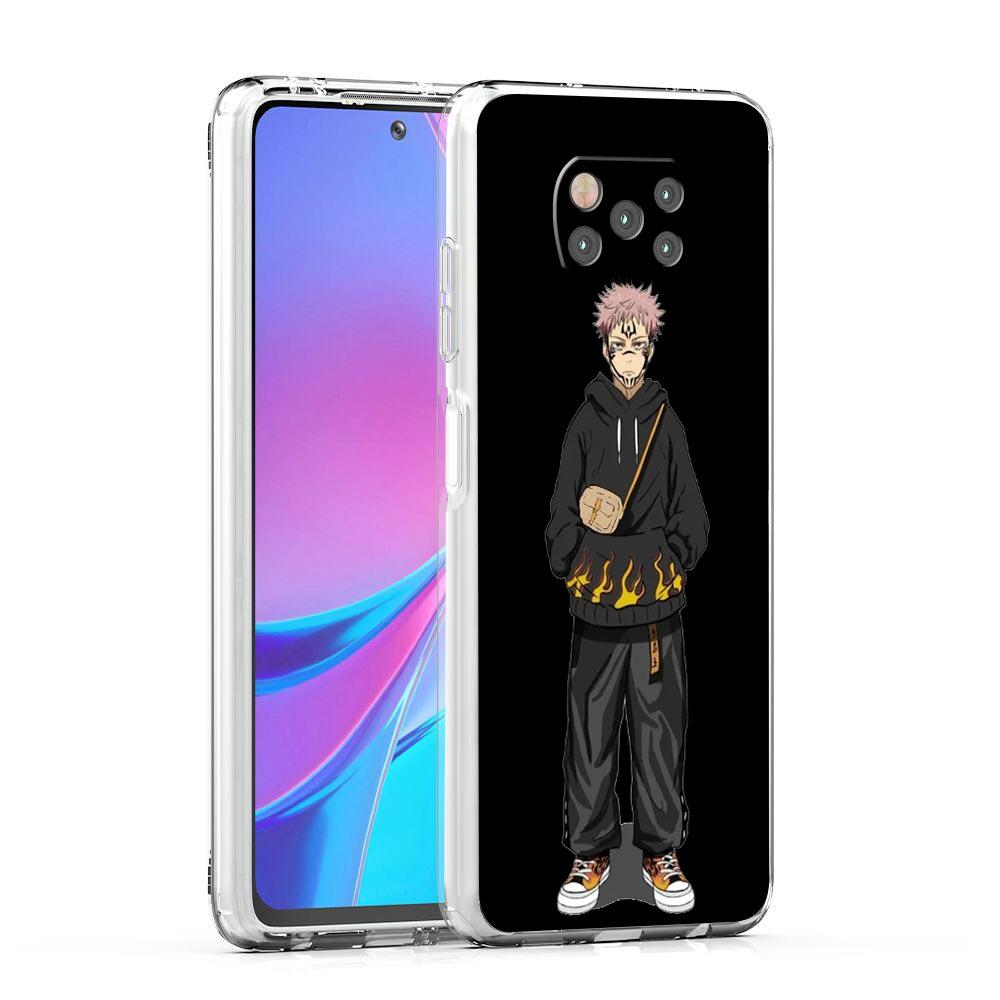 Fashion Jujutsu Kaisen Cool Phone Case For Xiaomi Poco X3 NFC F3 M3 X4 M4 Pro 5G Mi 11 Lite Ultra 11T 11X 12 12T Pro 11i Cover