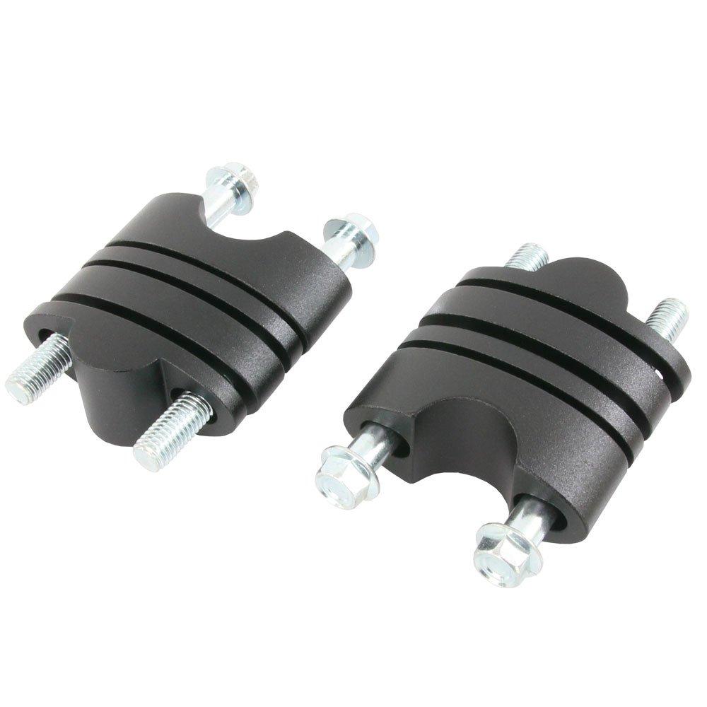 Barrise Adapter Kit for Standard Diameter 22.2mm Steering Wheel 24-39mm Handle Up Spacer Black