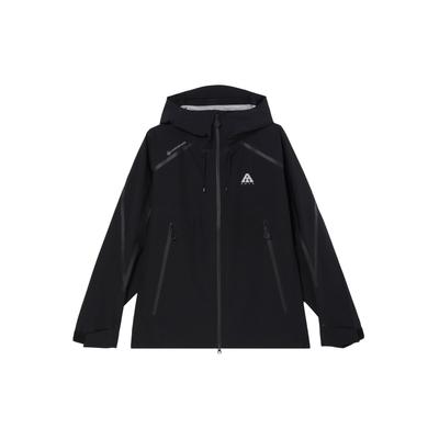 Training Series Hooded Zip Woven Long Sleeve Jacket Men Jackets Basic-Black 952437609-5