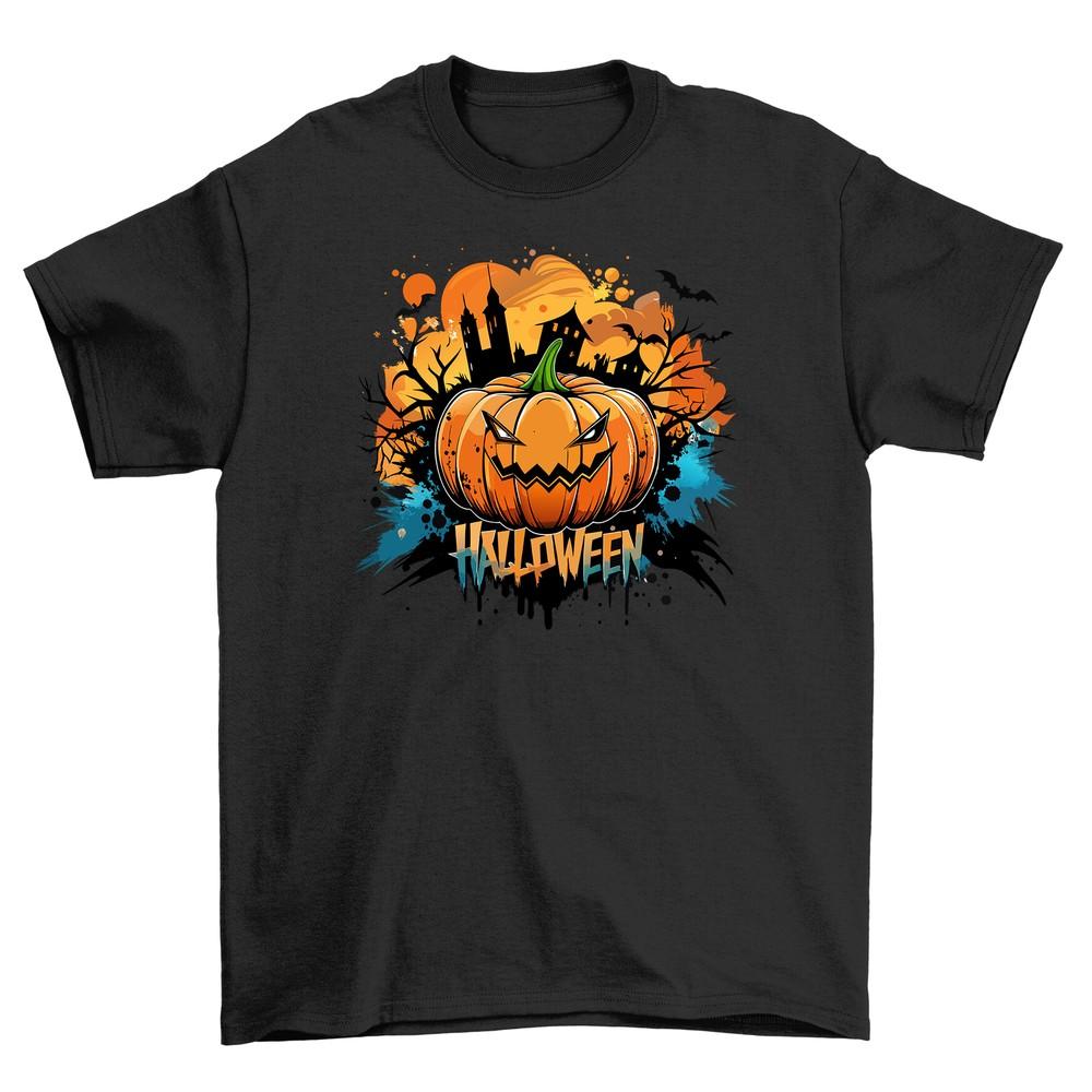 

Halloween_210 Pumpkin Madness t-shirt - Spooktacularly Funny! Unisex Design, P XL