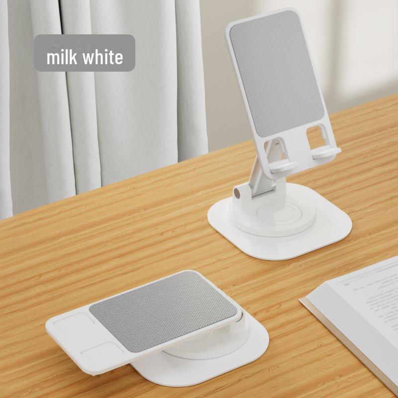 Adjustable Folding Mobile Phone Stand with Clip, Telescopic Desktop Holder, Portable Rotating Ring, Customizable Logo.