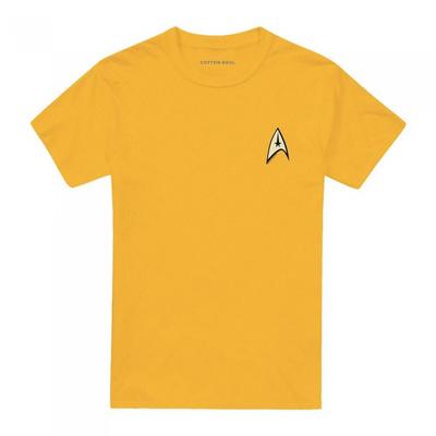 STAR TREK Camiseta unisex de uniforme de mando para adultos