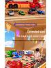 Dinosaur-Themed Folding Ejection Track Set: Children's Educational Alloy Car Toy