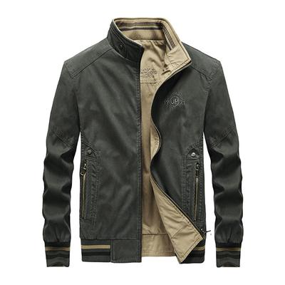Neue Herren Freizeitjacke Jacke Große Größe Stehkragen Herren Jugend Wendbar Große Größe Mantel Kleidung