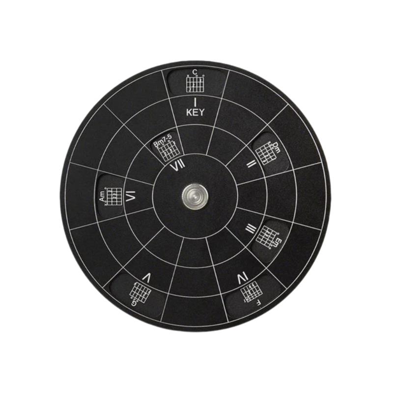 

Circles Of Fifths Wheel Guitar Theories Round Melodies Chord Tool Guitar Chord Wheel Aluminum Alloy Melodies Chord Tool