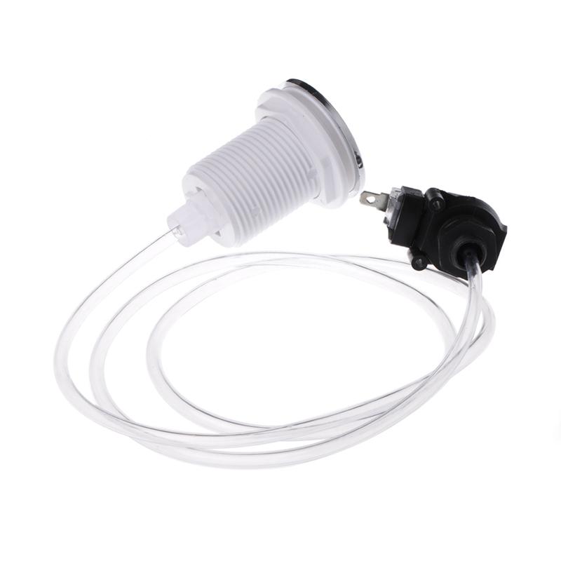 Professional Garbage Disposal Turn On/Off Sink Top Air Switch Kit with Hose for Any Garbage Disposal Unit and Bathtub