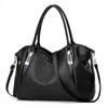 SCIONE New Fashion Soft Leather Middle-aged Lady Handbag Crocodile Pattern Large-capacity Waterproof Zipper Compartment Shoulder Bag