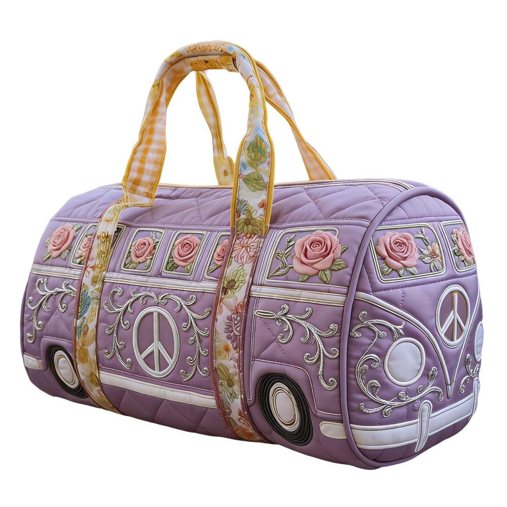 Adjustable Strap Quilted Duffle Bag 3D Quilting Craft Tote Bags Travel Duffel Bag Large Capacity Short-distance Handbag
